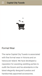 Mobile Screenshot of capitalcitytuxedo.com